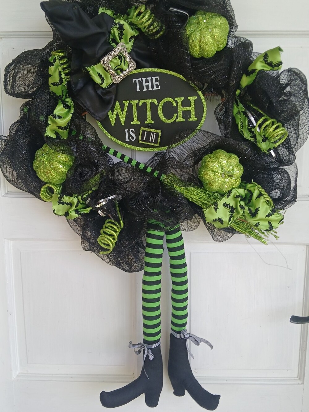 Halloween WITCH-THEMED Wreath